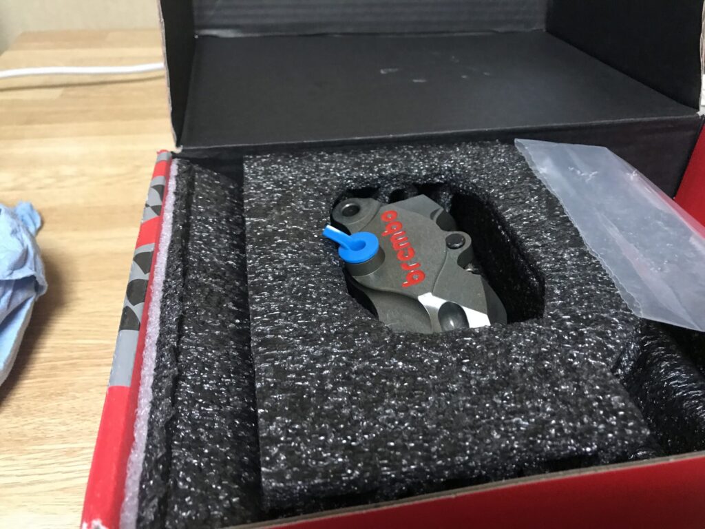 ブレンボ2potカニ84mmハードアノダイズドCNC