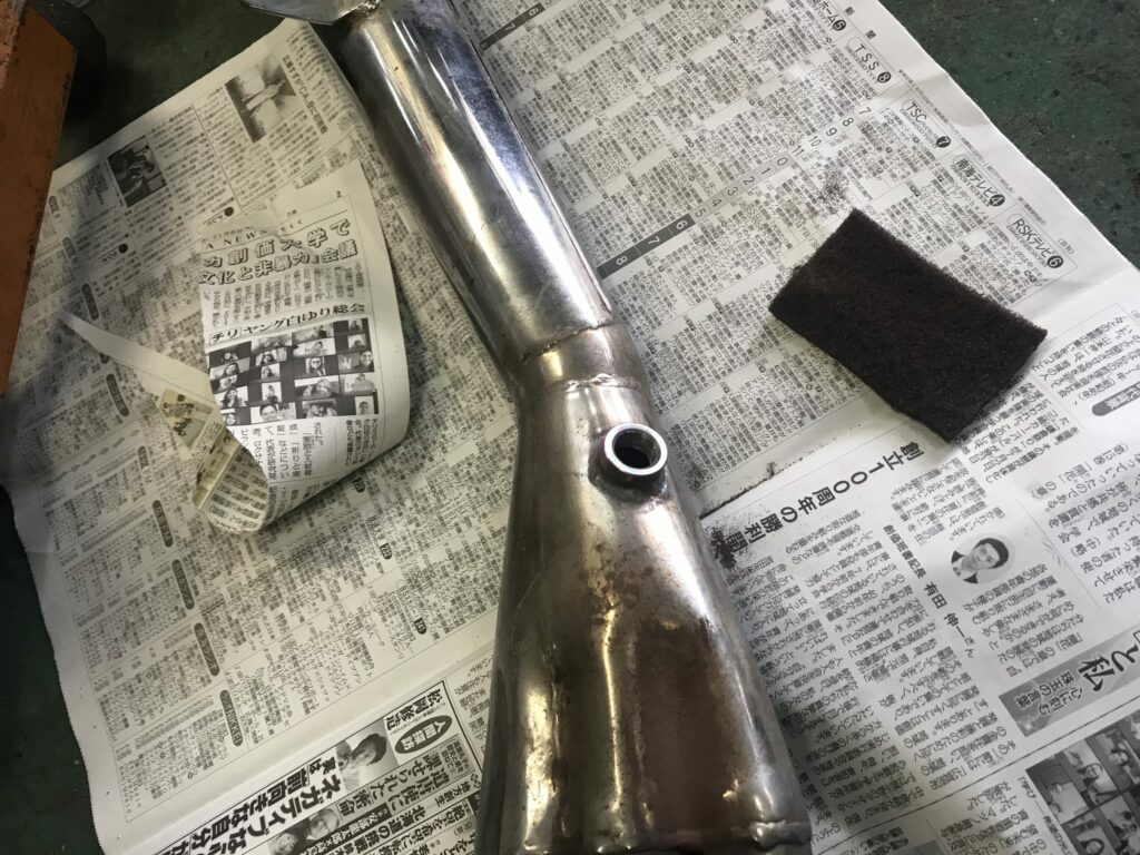 ダンガーニにボス取付