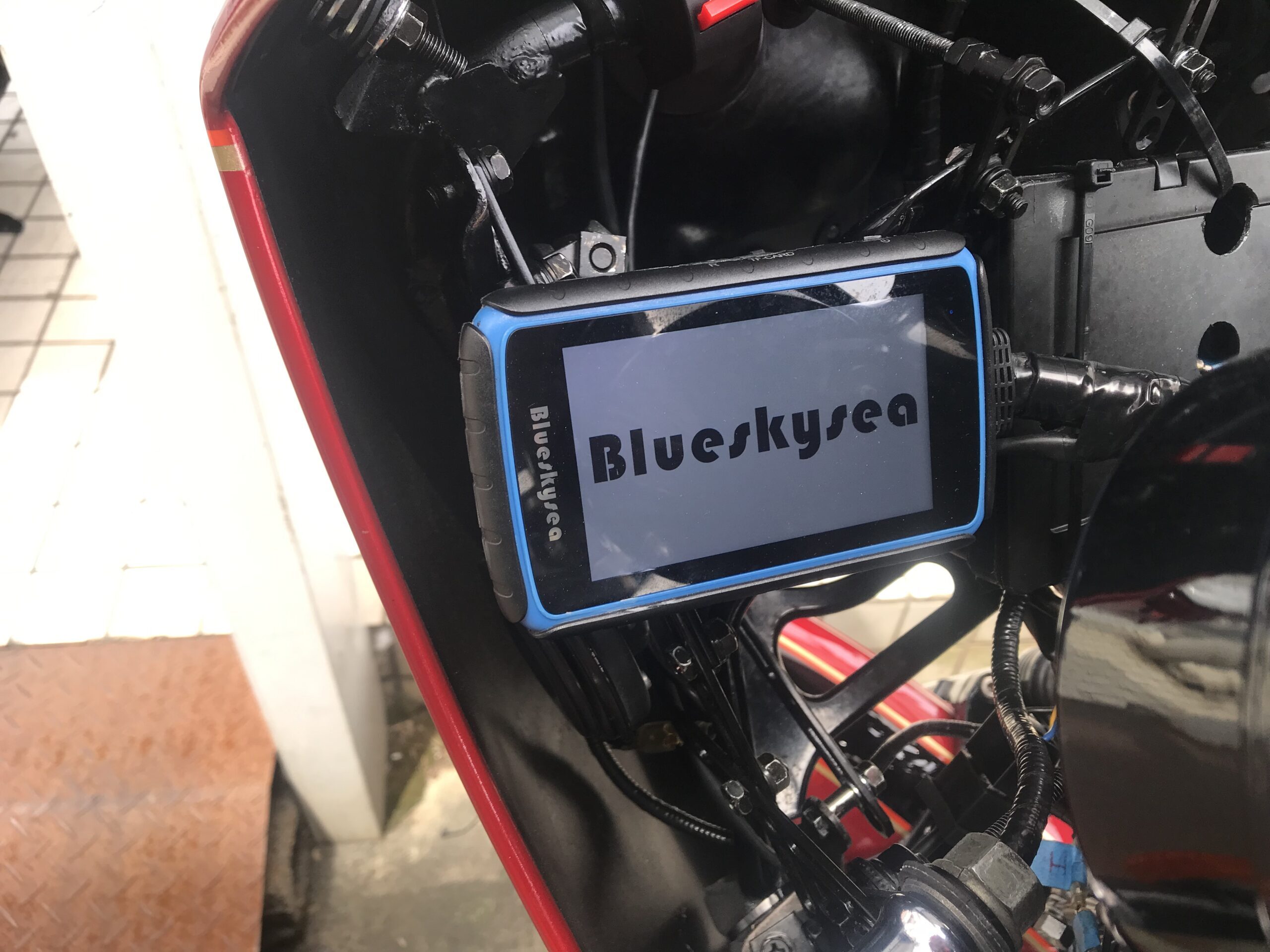 Blueskysea バイク用ドライブレコーダー タッチパネル 全体防水 ...