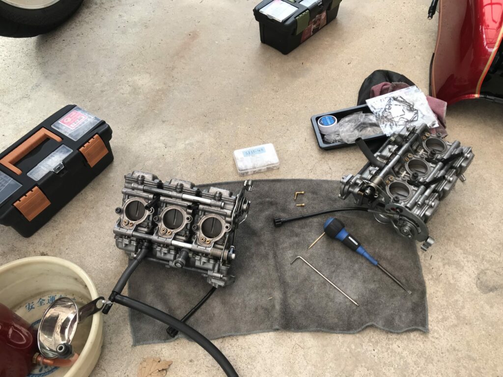 CBX1000-FCRスロージェット交換