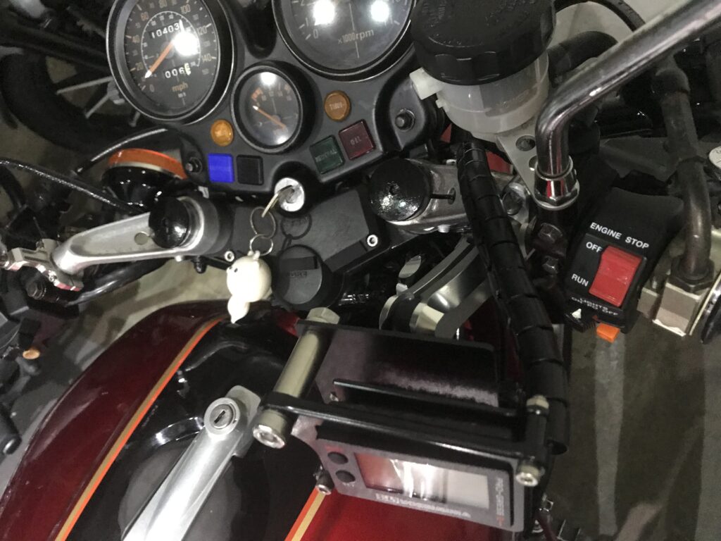 ヨシムラプログレス2油温計テンプメーター