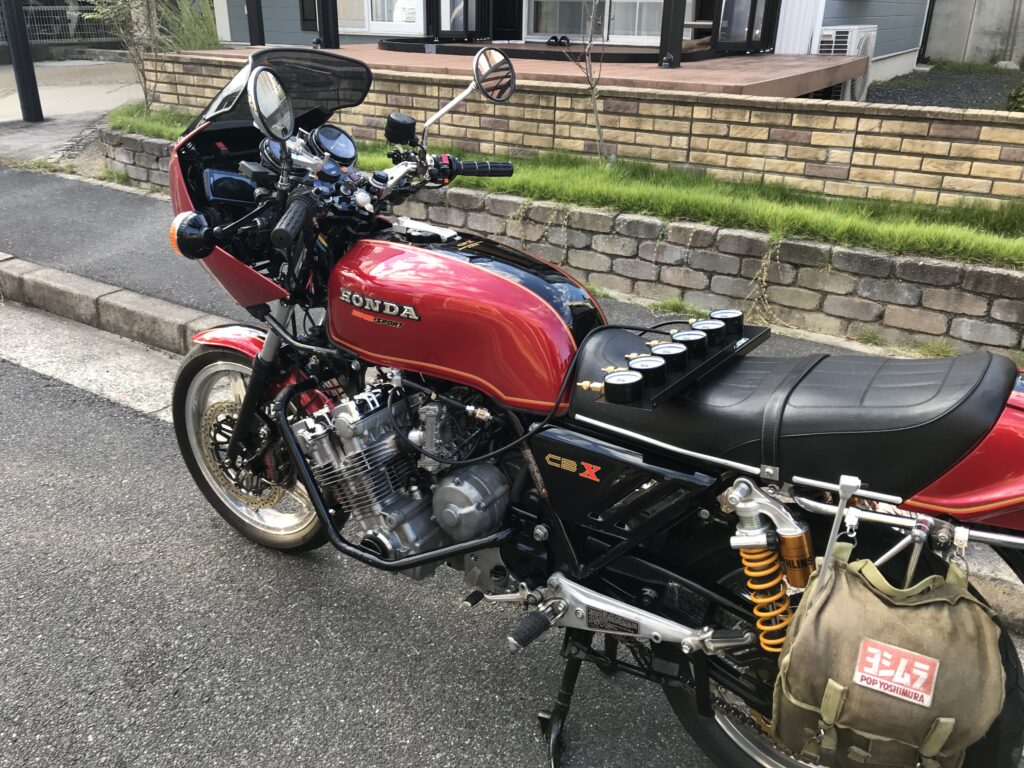 CBX1000-キャブの同調確認