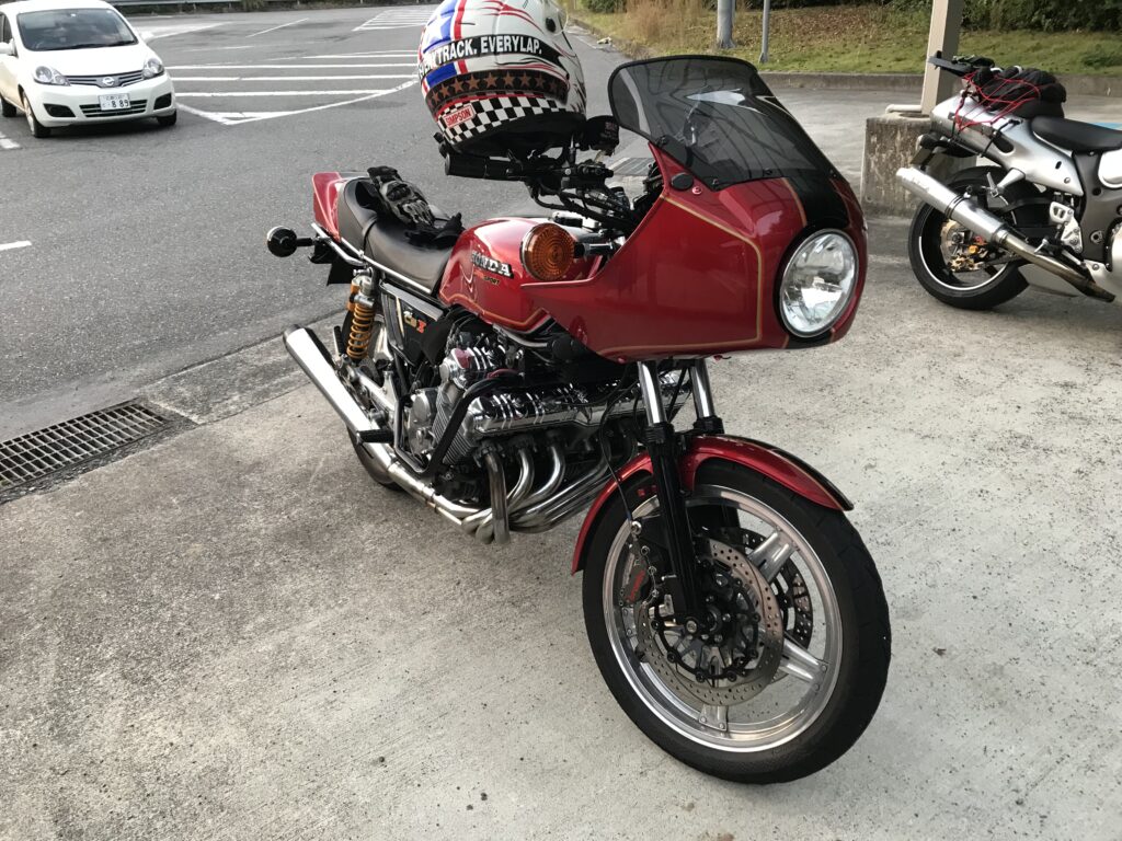 CBX1000-サービスエリアにて
