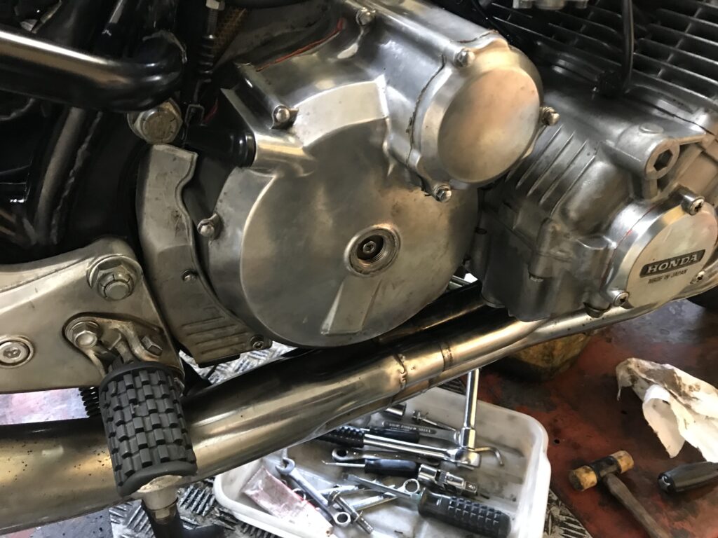 CBX1000-クラッチ調整