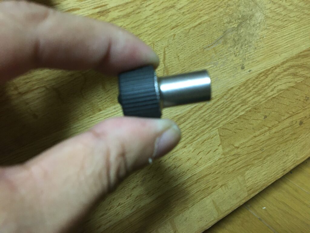 ジェットの締め込みの力加減
