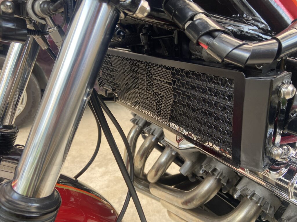CBX1000-オイルクーラー交換